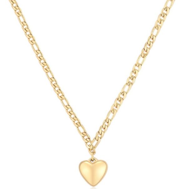 Gold Heart Anklet