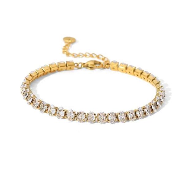 Tennis Bracelet White Zircon