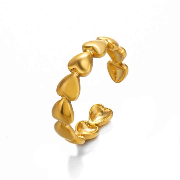 Gold Heart Ring